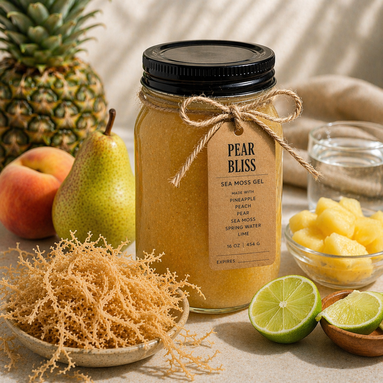 Pear Bliss - Sea Moss Gel